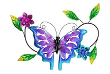 Load image into Gallery viewer, Large floral butterfly home decor