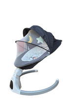Load image into Gallery viewer, SEO-optimized alt tag for an electric baby bouncer and rocker with a gentle sway