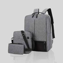 Load image into Gallery viewer, Oxford Men's Large Capacity Travel Backpack -3pc