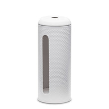 Load image into Gallery viewer, The SPOT Toilet Brush & Roll Holder features a beautiful white embossed spot pattern and is a must-have bathroom essential for every household. Made of metal; toilet roll holder holds up to 4 rolls. Shop Online. AfterPay Available. Australia Wide Shipping | Bliss Gifts & Homewares - Unit 8, 259 Princes Hwy Ulladulla - 0427795959, 44541523
