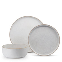 Load image into Gallery viewer, S&P | HANA Dinner 12 Piece Set - White | Stone | 46 x 21 cm| Bliss Gifts & Homewares | Unit 8, 259 Princes Hwy Ulladulla | South Coast NSW | Online Retail Gift & Homeware Shopping | 0427795959, 44541523