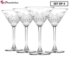 Load image into Gallery viewer, Premium Crystal-Cut Martini Glassware
