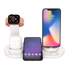 Load image into Gallery viewer, Wireless charging station for multiple devices.