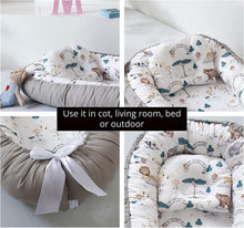 Load image into Gallery viewer, Portable baby bassinet for bed