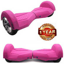 Load image into Gallery viewer, Pink protective skin for 8" self-balancing scooter.