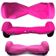 Load image into Gallery viewer, Pink 8-inch hoverboard protective rubber skin.