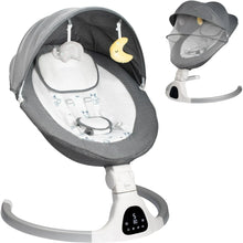 Load image into Gallery viewer, Comfortable Baby Swing Chair Grey