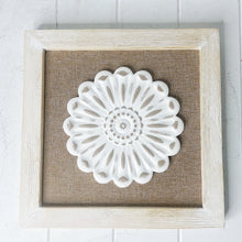 Load image into Gallery viewer, Enhance your wall with our gorgeous Aaliyah Carved Floral Wall Decor. 30x30x3cm. Whether you like classic or boho style, the stunning and eye-catching flower design will turn that empty space into a statement making display. | Bliss Gifts & Homewares | Unit 8, 259 Princes Hwy Ulladulla | South Coast NSW | Online Retail Gift & Homeware Shopping | 0427795959, 44541523