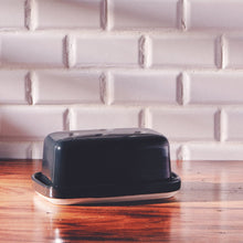 Load image into Gallery viewer, Salt & Pepper Beacon butter dish Australia