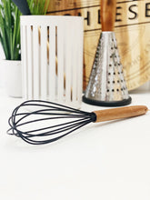 Load image into Gallery viewer, Bialetti St Clare Acacia Handle Silicone Whisk - Kitchen Utensils - black silicone head - heat resistant up to 500degrees - solid acacia handle |Bliss Gifts & Homewares - Unit 8, 259 Princes Hwy Ulladulla - Shop Online & In store - 0427795959, 44541523 - Australia wide shipping