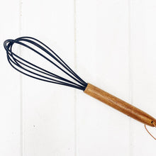 Load image into Gallery viewer, Bialetti St Clare Acacia Handle Silicone Whisk - Kitchen Utensils - black silicone head - heat resistant up to 500degrees - solid acacia handle |Bliss Gifts & Homewares - Unit 8, 259 Princes Hwy Ulladulla - Shop Online & In store - 0427795959, 44541523 - Australia wide shipping