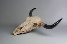 Load image into Gallery viewer, Cow skull wall hanger
