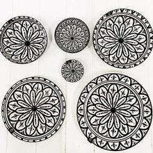 Load image into Gallery viewer, Our Casablanca Ebony Mini Bowl is perfect for everyday use like kids cereal, dipping sauces, dips, nuts, snacks and great for a grazing table. Our Casablanca Small plate is 12cm in diameter, 5.5cm in height.| Bliss Gifts & Homewares | Unit 8, 259 Princes Hwy Ulladulla | South Coast NSW | Online Retail Gift & Homeware Shopping | 0427795959, 44541523