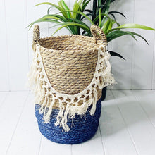 Load image into Gallery viewer, Coastal Fringe Basket