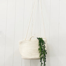 Load image into Gallery viewer, With its minimal, timeless design this coastal rope plant hanger will add a modern touch and intricate textures to your space. 80cm.| Bliss Gifts & Homewares | Unit 8, 259 Princes Hwy Ulladulla | South Coast NSW | Online Retail Gift & Homeware Shopping | 0427795959, 44541523