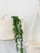 Load image into Gallery viewer, With its minimal, timeless design this coastal rope plant hanger will add a modern touch and intricate textures to your space. 80cm.| Bliss Gifts & Homewares | Unit 8, 259 Princes Hwy Ulladulla | South Coast NSW | Online Retail Gift & Homeware Shopping | 0427795959, 44541523