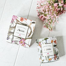 Load image into Gallery viewer, Our 210g Floral Luxe Scented Candle in Glass Jar are luxurious scented candles, which will warm any living space with its gorgeous scents. These candles come encased in a contemporary glass vessel to suit any space. Perfect gift or home decor item.| Bliss Gifts & Homewares | Unit 8, 259 Princes Hwy Ulladulla | South Coast NSW | Online Retail Gift & Homeware Shopping | 0427795959, 44541523