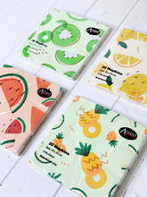 Load image into Gallery viewer, Bring colour to your next event with our gorgeous Fruity Summer Napkins. Whether you need napery for an event or party, or are just looking for a small gift, or everyday use the Fruity Summer Napkins range has something for everyone.| Bliss Gifts & Homewares | Unit 8, 259 Princes Hwy Ulladulla | South Coast NSW | Online Retail Gift & Homeware Shopping | 0427795959, 44541523