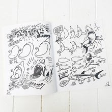 Load image into Gallery viewer, Sharks and other underwater creatures! Make a splash with your pencil as you learn to draw all kinds of underwater creatures! Draw a shark, a blue whale, a clownfish, an octopus, a crayfish, a stingray, a catfish and more!| Bliss Gifts & Homewares | Unit 8, 259 Princes Hwy Ulladulla | South Coast NSW | Online Retail Gift & Homeware Shopping | 0427795959, 44541523