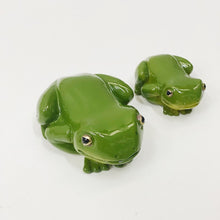 Load image into Gallery viewer, Bring some life to your garden or flower pots with these cute realistic Green Tree Frogs. They will look great placed around your home, garden or in flower pots. Large 8cm Small 5.5cm. Perfect for indoor and outdoor use. Made from Poly Resin. Gloss finish. Shop online. AfterPay available. Australia wide Shipping | Bliss Gifts & Homewares - Unit 8, 259 Princes Hwy Ulladulla - 0427795959, 44541523