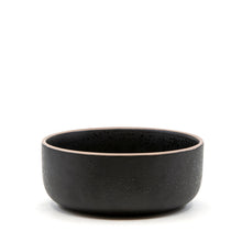 Load image into Gallery viewer, Ideal for everyday dining is Salt&Pepper's 12 piece HANA dinner set in black, offers a simple yet modern shape with a slight speckle tone throughout and is finished with a natural-coloured rim. Shop online. AfterPay available. Australia wide Shipping | Bliss Gifts & Homewares - Unit 8, 259 Princes Hwy Ulladulla - 0427795959, 44541523