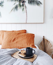 Load image into Gallery viewer, Ideal for everyday dining is Salt&Pepper's 12 piece HANA dinner set in black, offers a simple yet modern shape with a slight speckle tone throughout and is finished with a natural-coloured rim. Shop online. AfterPay available. Australia wide Shipping | Bliss Gifts & Homewares - Unit 8, 259 Princes Hwy Ulladulla - 0427795959, 44541523