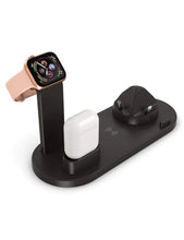 Load image into Gallery viewer, Fast wireless charging pad for iPhone, AirPods, Apple Watch.