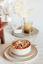 Load image into Gallery viewer, S&P | HANA Dinner 12 Piece Set - White | Stone | 46 x 21 cm| Bliss Gifts & Homewares | Unit 8, 259 Princes Hwy Ulladulla | South Coast NSW | Online Retail Gift & Homeware Shopping | 0427795959, 44541523