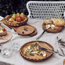 Load image into Gallery viewer, Effortlessly impress at any occasion with the Linden Platter by salt&pepper. Accentuated by its organic shape and unique detailing, this 30cm platter has been expertly carved from a single block of acacia wood.| Bliss Gifts & Homewares | Unit 8, 259 Princes Hwy Ulladulla | South Coast NSW | Online Retail Gift & Homeware Shopping | 0427795959, 44541523