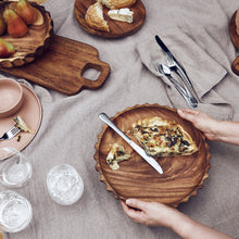 Load image into Gallery viewer, Effortlessly impress at any occasion with the Linden Platter by salt&pepper. Accentuated by its organic shape and unique detailing, this 30cm platter has been expertly carved from a single block of acacia wood.| Bliss Gifts & Homewares | Unit 8, 259 Princes Hwy Ulladulla | South Coast NSW | Online Retail Gift & Homeware Shopping | 0427795959, 44541523