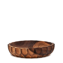 Load image into Gallery viewer, Our Linden serving bowl is a delightful addition to any entertainer's serve ware repertoire. With a beautiful natural shape, each item is carved from mango wood featuring a stunning natural wood grain. Food safe and designed with an organic shape for everyday use.| Bliss Gifts & Homewares | Unit 8, 259 Princes Hwy Ulladulla | South Coast NSW | Online Retail Gift & Homeware Shopping | 0427795959, 44541523