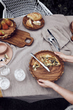 Load image into Gallery viewer, Effortlessly impress at any occasion with the Linden Double Handle Paddle by salt&pepper. Accentuated by its organic shape and unique detailing, this 58x20cm double handle paddle has been expertly carved from a single block of acacia wood. | Bliss Gifts & Homewares | Unit 8, 259 Princes Hwy Ulladulla | South Coast NSW | Online Retail Gift & Homeware Shopping | 0427795959, 44541523