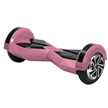 Load image into Gallery viewer, Pink hoverboard with 8" wheels.