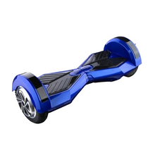 Load image into Gallery viewer, Lamborghini style self-balancing scooter in blue.