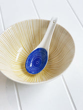 Load image into Gallery viewer, Moroccan Style Ceramic Spoon Set of 8 in Style A – perfect for your next foodie gathering, whether your serving up your famous Laksa, taking your grazing platter to the next level, or presenting stylish canapés for a cocktail night - Moroccan Style Dinnerware - including handle 13cm, spoon itself 6cmx4cmx1.5cm - Commercial Grade quality | Bliss Gifts & Homewares - Unit 8, 259 Princes Hwy Ulladulla - Shop Online - 0427795959, 44541523 - Australia wide shipping – AfterPay Available