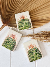 Load image into Gallery viewer, The Natural Oasis “Spiky Ceramic Magnet” is the perfect way to show you care. This magnet is the sweetest gift as a small token of appreciation. 6.2cm x 8.2cm. Spike cactus. Shop online. AfterPay available. Australia wide Shipping | Bliss Gifts & Homewares - Unit 8, 259 Princes Hwy Ulladulla - 0427795959, 44541523