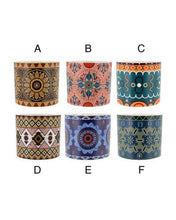 Load image into Gallery viewer, Our gorgeous Large Nyla Pots create a unique style with bold shapes and bright shades of blues, reds and browns - Drainage hole and plug perfect for indoor and outdoor use - Available in 6 styles Measures: 13.5x13.5x12.cm - Ceramic | Bliss Gifts & Homewares | Unit 8, 259 Princes Hwy Ulladulla | South Coast NSW | Online Retail Gift & Homeware Shopping | 0427795959, 44541523