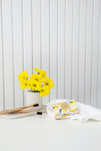 Load image into Gallery viewer, Organic Shea Butter Soap in Citrus Splash - Lemon Pattern - Our beautifully perfumed French Triple Milled body bar soaps are made in Australia with Certified Organic Shea Butter. 200 grams. Organic Shea Butter. Proudly Australian made.| Bliss Gifts & Homewares | Unit 8, 259 Princes Hwy Ulladulla | South Coast NSW | Online Retail Gift & Homeware Shopping | 0427795959, 44541523