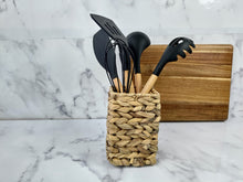 Load image into Gallery viewer, STRAND natural utensil holder on kitchen bench