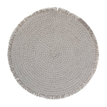 Load image into Gallery viewer, Add a fun boho vibe to your table setting with salt&pepper''s Piper Placemat in white, a part of salt&pepper''s Dine collection. Made from a 100% paper with unique fringing detailing.| Bliss Gifts & Homewares | Unit 8, 259 Princes Hwy Ulladulla | South Coast NSW | Online Retail Gift & Homeware Shopping | 0427795959, 44541523