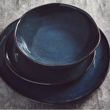 Load image into Gallery viewer, Inviting calm to every dining occasion is this twelve-piece SERIES dinner set in Teal by Salt&Pepper. Includes 4 x dinner plates, 4 x side plates and 4 x bowls.| Bliss Gifts & Homewares | Unit 8, 259 Princes Hwy Ulladulla | South Coast NSW | Online Retail Gift & Homeware Shopping | 0427795959, 44541523