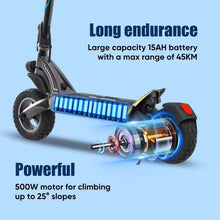 Load image into Gallery viewer, 500 W ELECTRIC SCOOTER