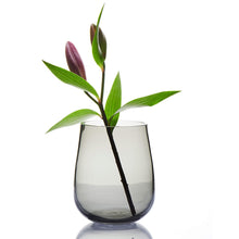 Load image into Gallery viewer, We can all be indecisive when it comes to choosing the perfect gift! Psst, we can make it easy for you - give them our Type vase. Made from grey glass, our vase is a piece of art all on its own.| Bliss Gifts & Homewares | Unit 8, 259 Princes Hwy Ulladulla | South Coast NSW | Online Retail Gift & Homeware Shopping | 0427795959, 44541523