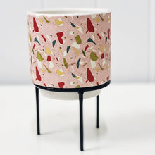 Load image into Gallery viewer, Showcase your favourite plants, succulents, and flowers with the beautiful and unique Terrazzo Pots on Stand in Small. Approx size: 10x10x10cm. Ceramic. Drainage hole and plug for your convenience.| Bliss Gifts & Homewares | Unit 8, 259 Princes Hwy Ulladulla | South Coast NSW | Online Retail Gift & Homeware Shopping | 0427795959, 44541523