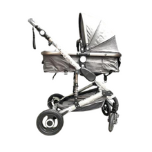 Load image into Gallery viewer, Modern baby stroller system grey