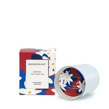 Load image into Gallery viewer, Salt&Pepper's WANDERLUST collection is this colourfully packaged KYOTO soy candle filled with an exotic blend of clove, jasmine and musk. Enjoying a burn-time of 30 hours. Shop online. AfterPay available. Australia wide Shipping | Bliss Gifts & Homewares - Unit 8, 259 Princes Hwy Ulladulla - 0427795959, 44541523