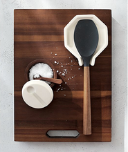 Load image into Gallery viewer, Bialetti St Clare Acacia Handle Silicone Ladle - Kitchen Utensils - black silicone head - heat resistant up to 500degrees - solid acacia handle |Bliss Gifts & Homewares - Unit 8, 259 Princes Hwy Ulladulla - Shop Online & In store - 0427795959, 44541523 - Australia wide shipping