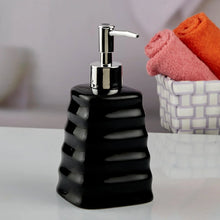 Load image into Gallery viewer, Matte Black Ceramic Hand Soap Pump
