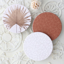 Load image into Gallery viewer, Our Byron Bliss Ceramic Coaster - Leopard is from the Byron Bliss Homewares Range which features rustic and natural pieces combined with cheerful patterns inspired by the carefree spirit of Byron Bay.| Bliss Gifts & Homewares | Unit 8, 259 Princes Hwy Ulladulla | South Coast NSW | Online Retail Gift & Homeware Shopping | 0427795959, 44541523