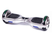 Load image into Gallery viewer, Silver 6.5 inch hoverboard scooter.